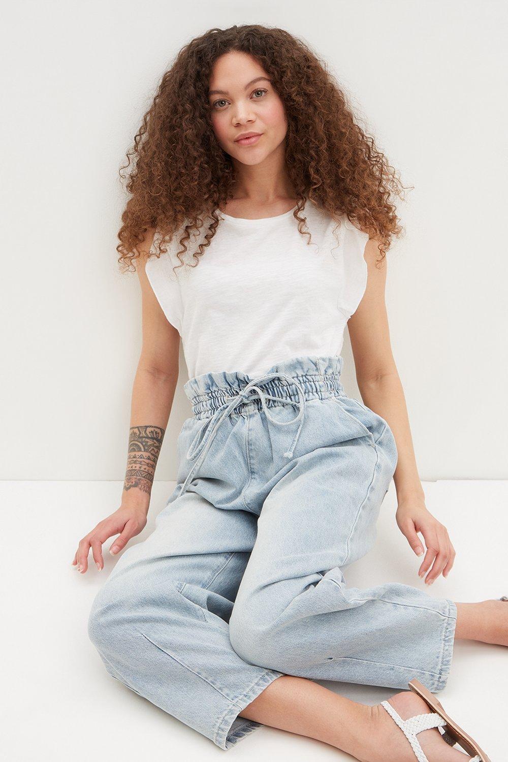 Denim best sale joggers petite